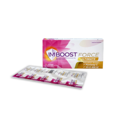 Imboost Force Ultimate 10 Kaplet Manfaat, Kandungan, Dosis, dan Efek