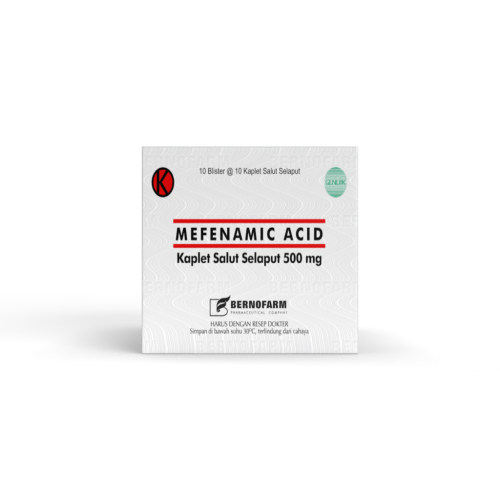 ASAM MEFENAMAT 500 MG 10 KAPLET BERNO