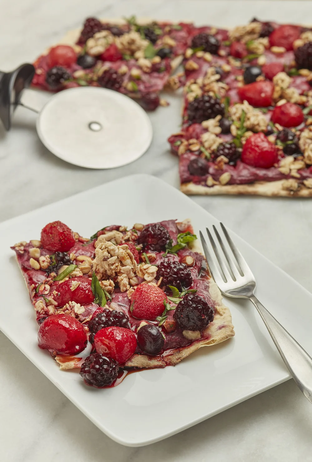 Berry Hazelnut Flatbread