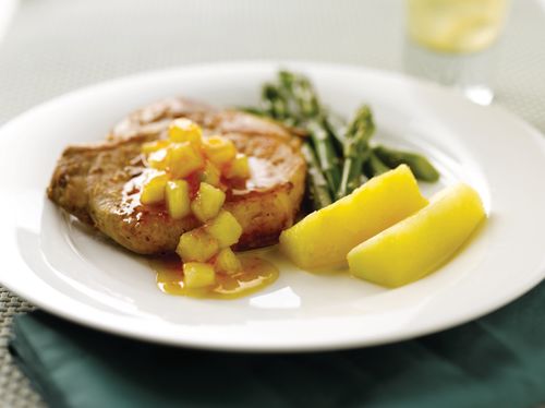 Apple Citrus Pork Chops