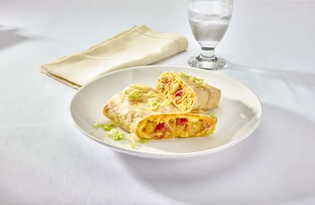 Seoul-Cal Breakfast Burrito