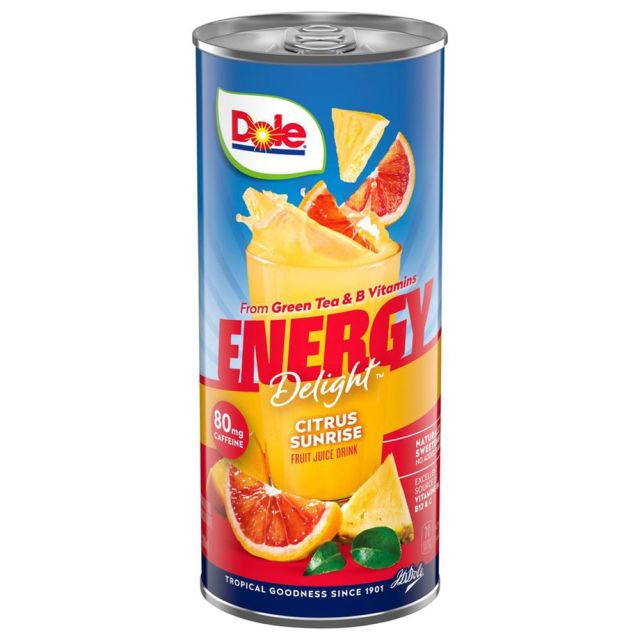 DOLE Energy Delight Citrus Sunrise 6/4/8oz