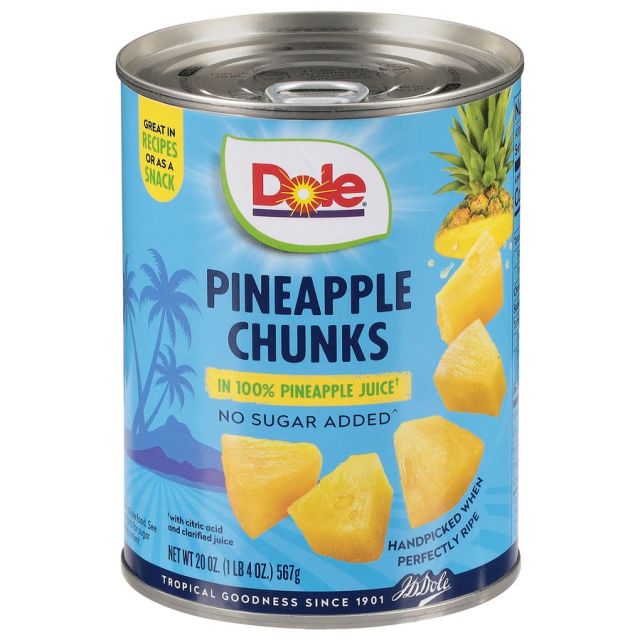 Pineapple Chunks in Juice