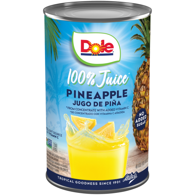 DOLE 100% Pineapple Juice 12/46oz