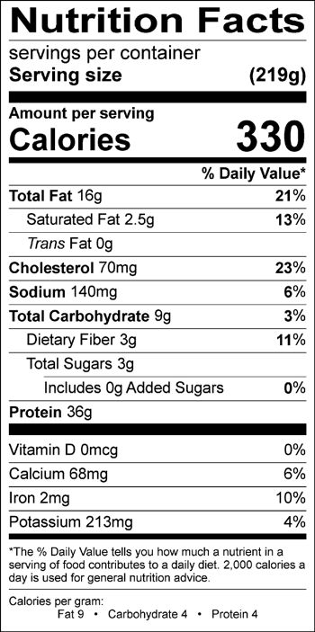 Nutrition Facts