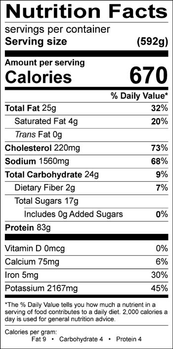 Nutrition Facts