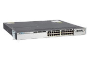 Cisco Catalyst WS-C3750X-24T-S Switch IP Services License, Port-Side Air Intake