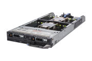 Dell PowerEdge FC630 1x2 2.5" SATA, 2 x E5-2630 v3 2.4GHz Eight-Core, 64GB, 2 x 200GB SSD SATA, PERC S130, iDRAC8 Enterprise