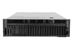 Dell PowerEdge R940 1x8 2.5", 4 x Gold 5118 2.3GHz Twelve-Core, 256GB RAM, 2 x 900GB SAS, PERC H740P, iDRAC9 Enterprise