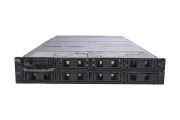Front view of a Dell PowerEdge FX2S featuring an FC430 1x2 1.8" with no hard drives