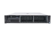 Front view of Dell PowerEdge R730 with 0 x Hard Drives Installed