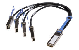 Dell QSFP+ to 4x SFP+ Breakout Cable 0.5M 2W34T