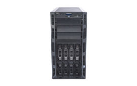 Front view of Dell PowerEdge T330 with 4 x 3TB SAS 7.2k 3.5" HDDs