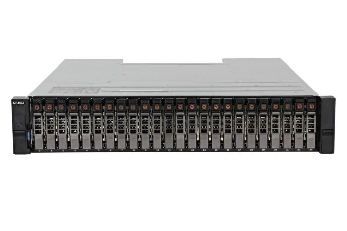 Dell PowerVault ME4024 FC 24 x 3.84TB SSD SAS