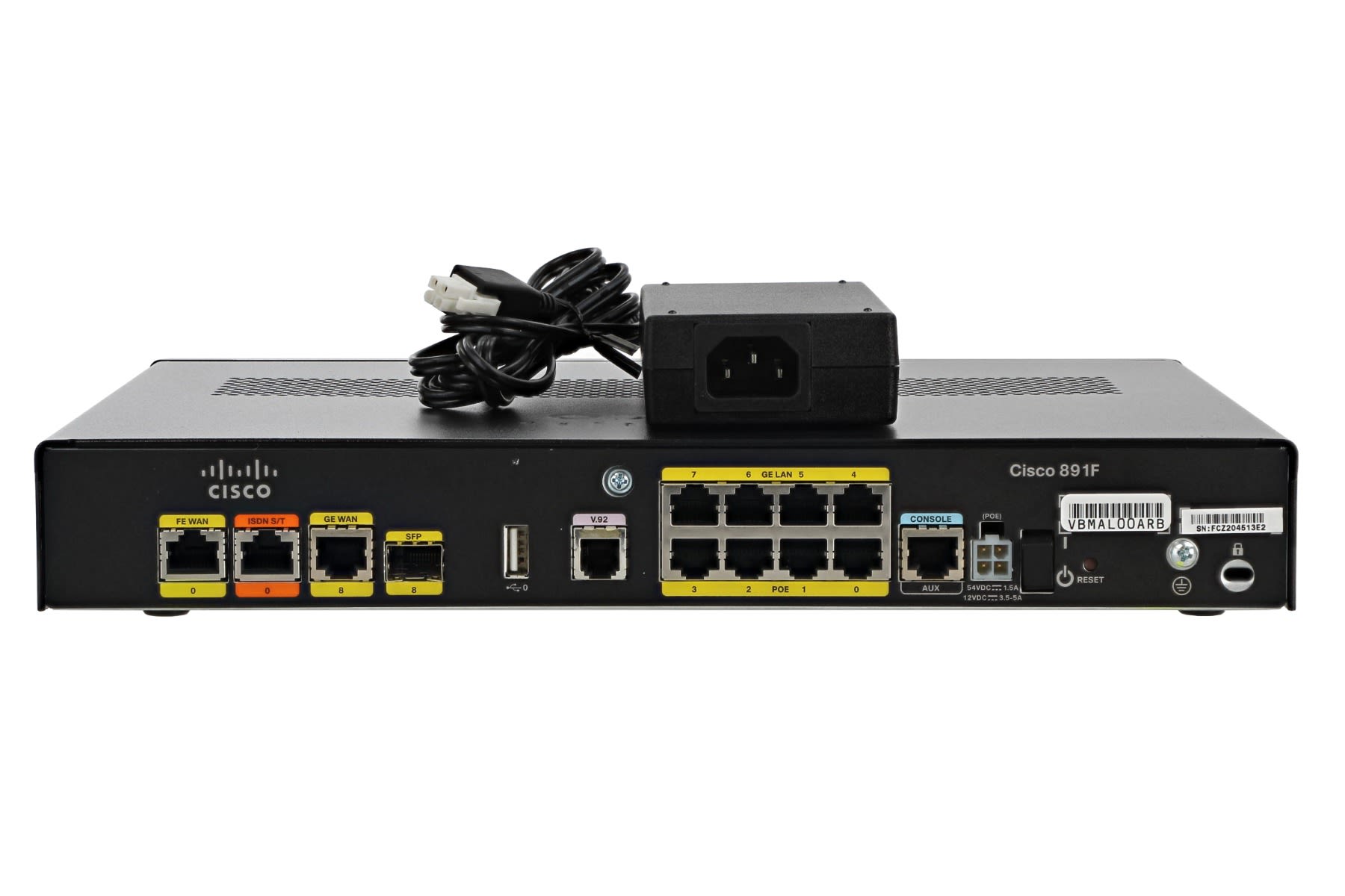 Reparatie mogelijk niezen moeilijk Cisco C891F-K9 Security Router