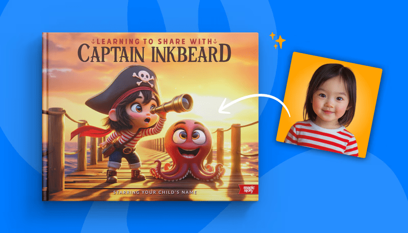 Kid Won't Share? A Parent's Guide to the "Learning to Share With Captain Inkbeard" Personalized Children’s Book