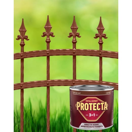 Боя Protecta 3 в 1, защита на черни метали, стара мед, 500мл