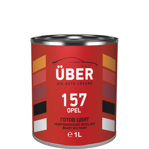 Готов цвят Оргахим UBER,  база, OPEL 157, 1л