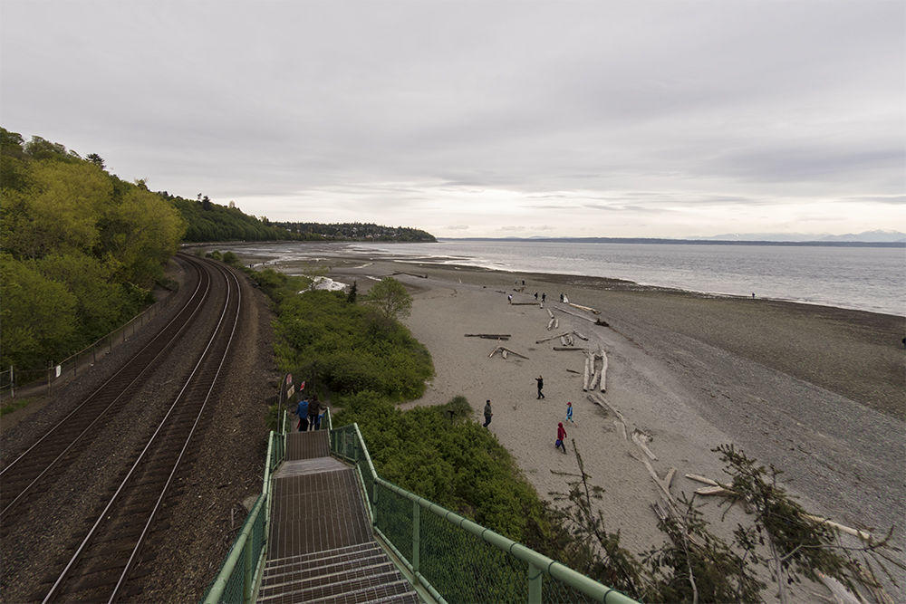 Carkeek Park beach