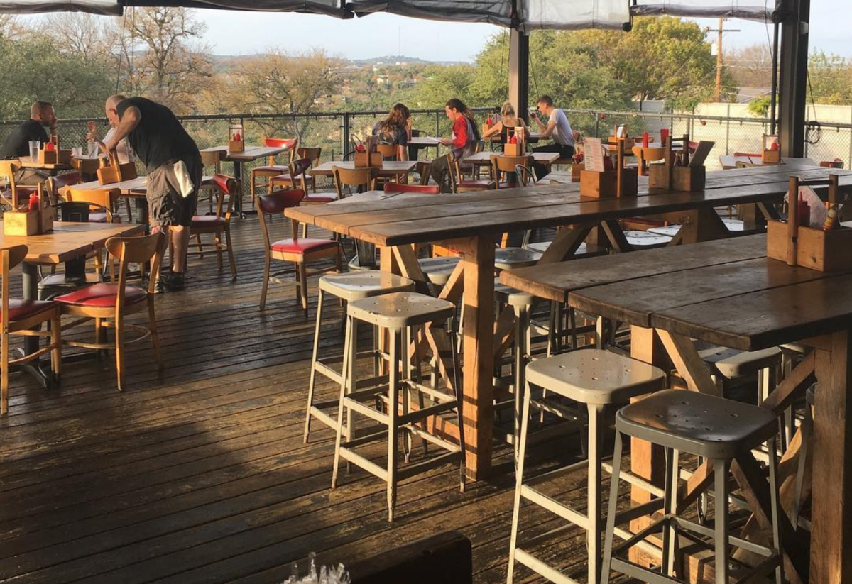 Stay Warm on These Heated Patios