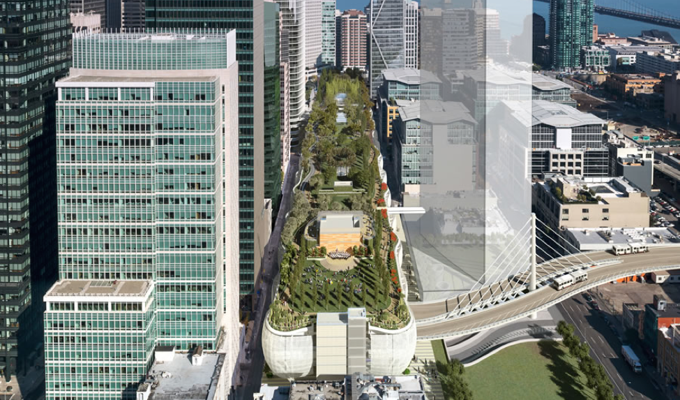 Salesforce Park + Transit Center Re-opens July 1st