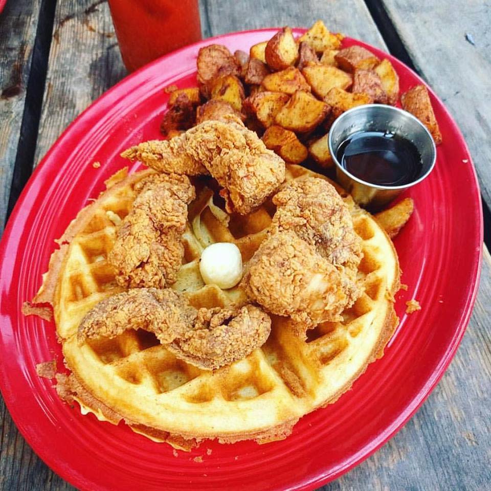 Chicken & Waffles in Austin