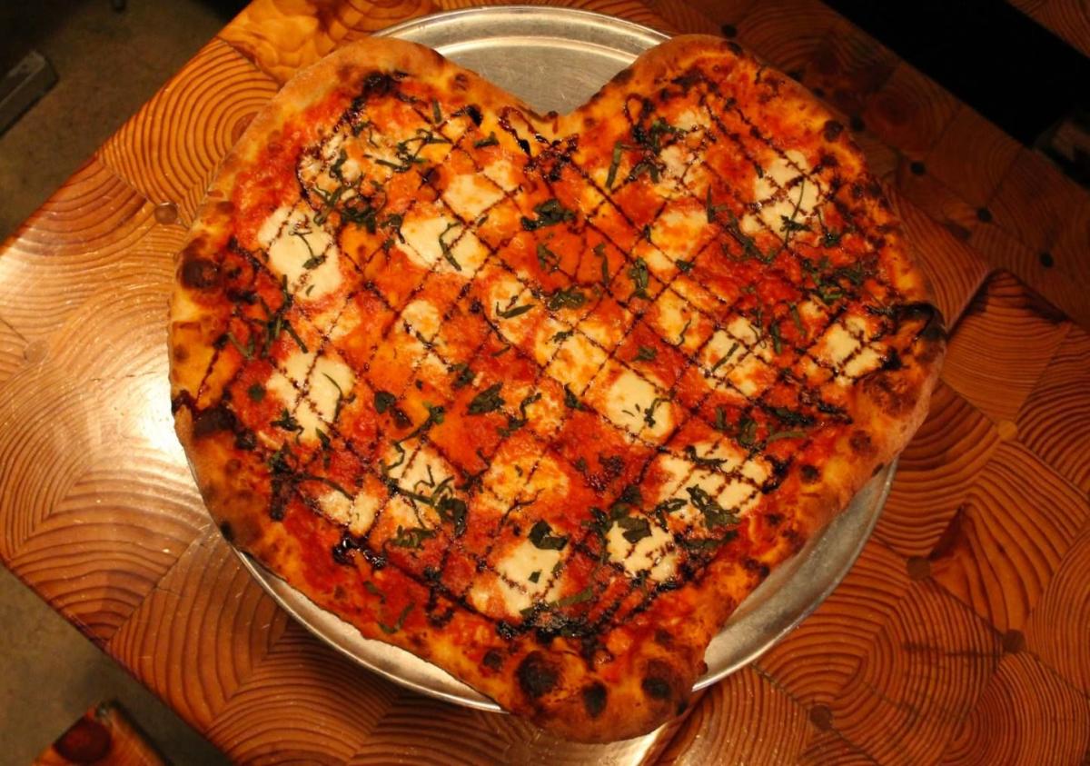 Where To Get Heart-Shaped Pizzas On Valentine's...