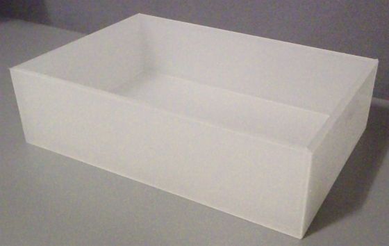 Aterinlaatikko akryyli 17,5x26x0,7 cm