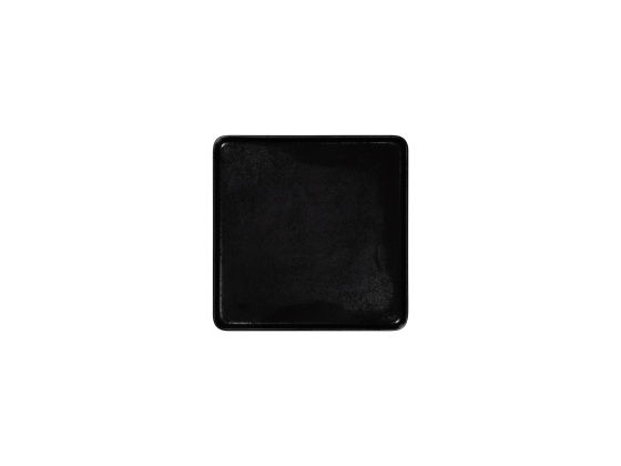 Lautanen neliö musta 24x24 cm