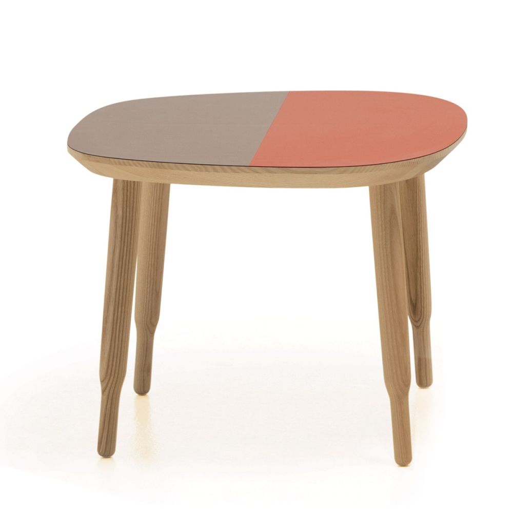 Bump Tall Coffee Table In Red