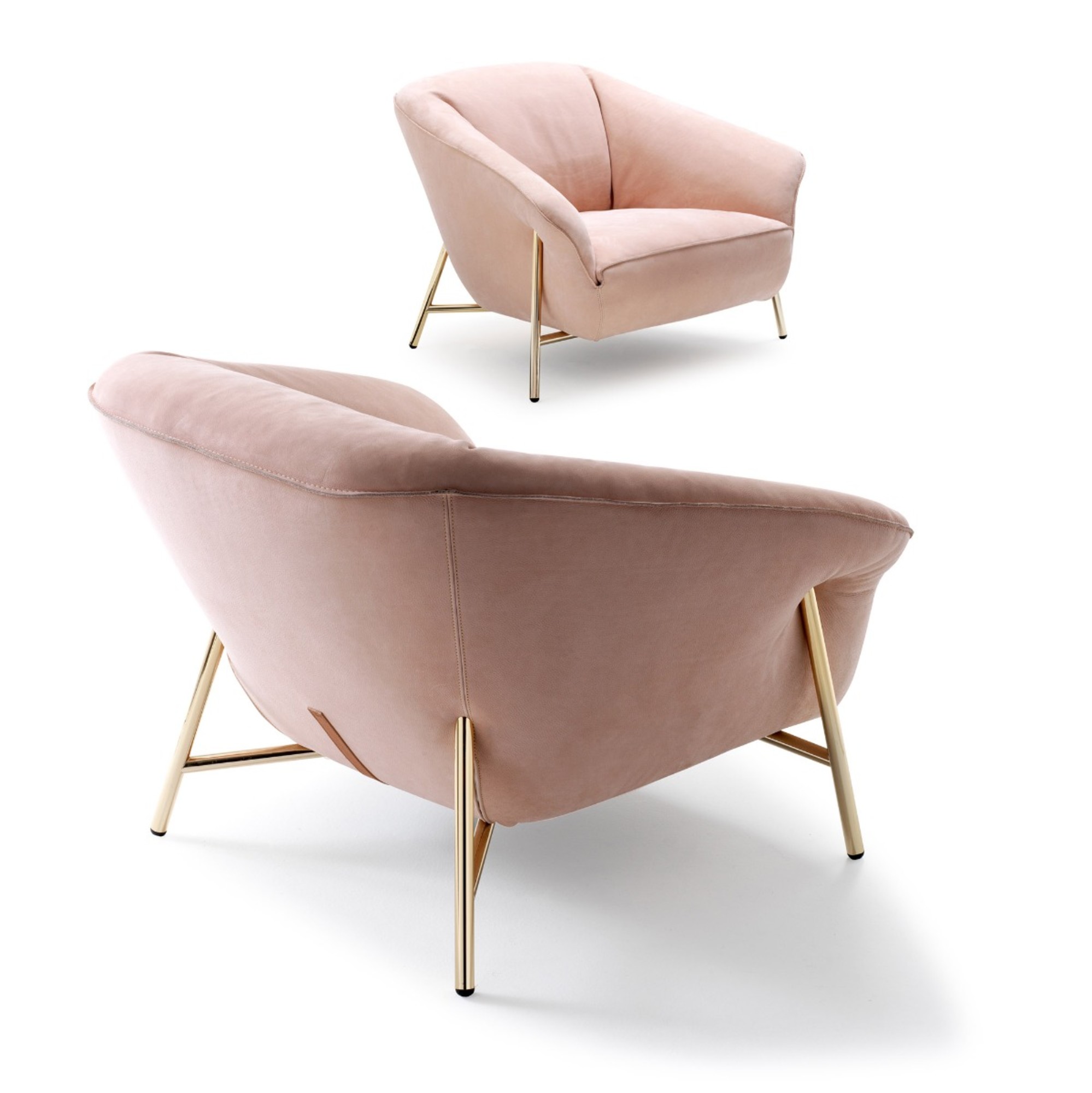 Rose sales pink armchair
