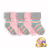 Non-Slip Stay on Baby and Toddler Socks - 5 Pack in Rosey & Pink
