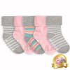 Non-Slip Stay on Baby and Toddler Socks - 5 Pack in, Fairy Tale Pink Mix