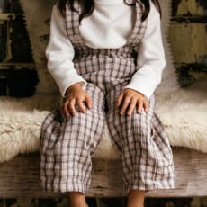 The Dylan Brown Linen Check Trousers