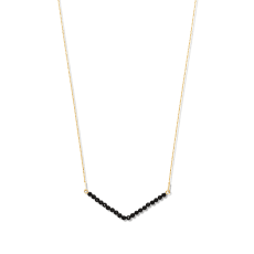 Gold Necklace with spinels.: Necklace with spinels.
