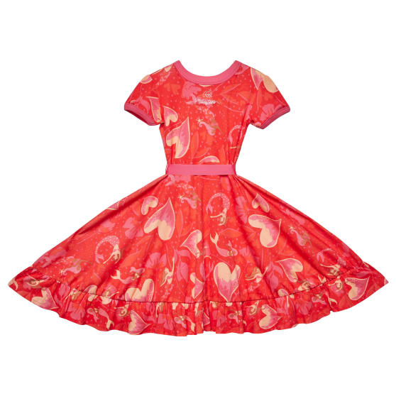 Twirly Dress (Dress Only)  - Coral Kisses,  Mermaid Wishes