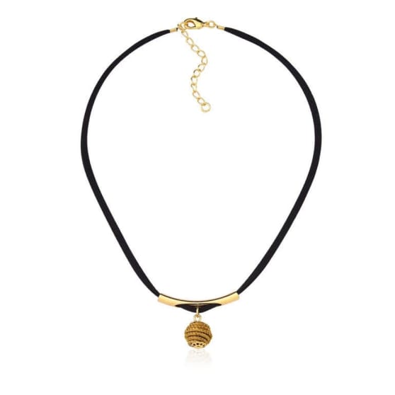 Golden Grass Sphere Choker -kaulakoru
