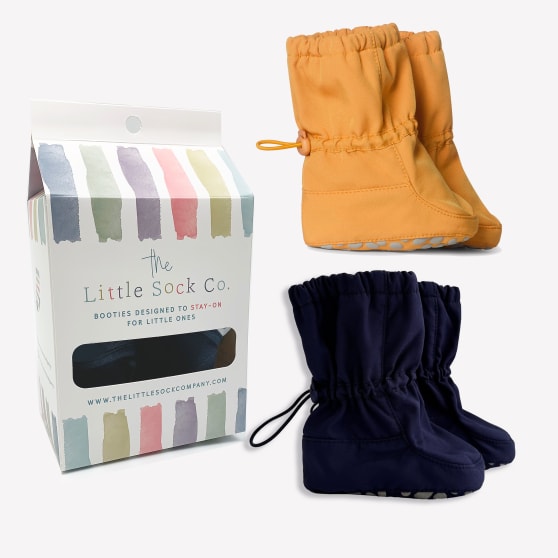 2 Pack of All Weather Stay-on Booties - Showerproof & Windproof