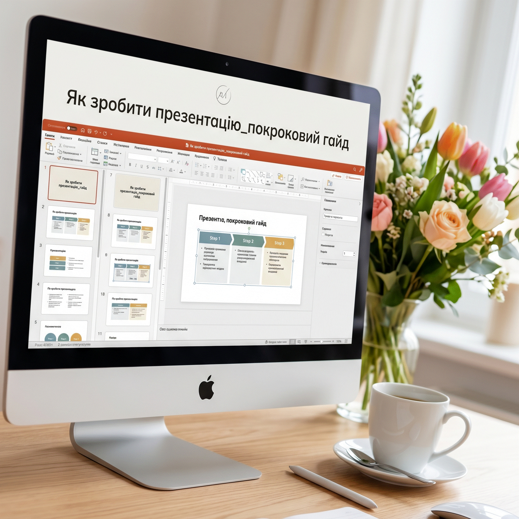 Як зробити презентацію? Покроковий гайд +бонус