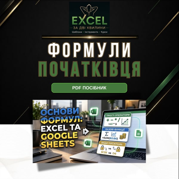 PDF посібник: Основи роботи з формулами