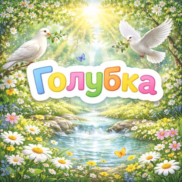 Веснянка "Голубка". Театралізована дитяча сценка