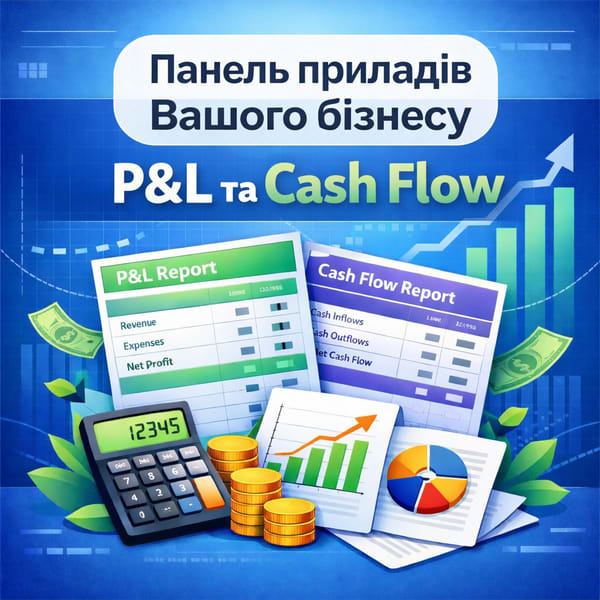 Шаблони звітів P&L та CashFlow