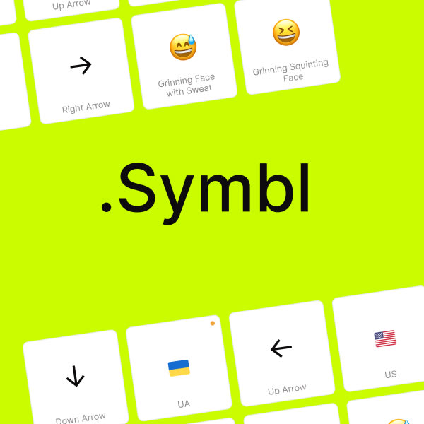 Symbl — Your Ultimate Symbol Library