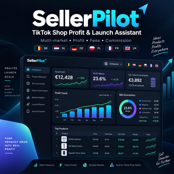 SellerPilot — TikTok Shop Profit & Launch Assistant