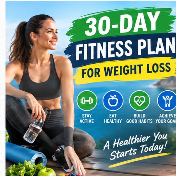 30-Day Fitness Plan for Weight Loss