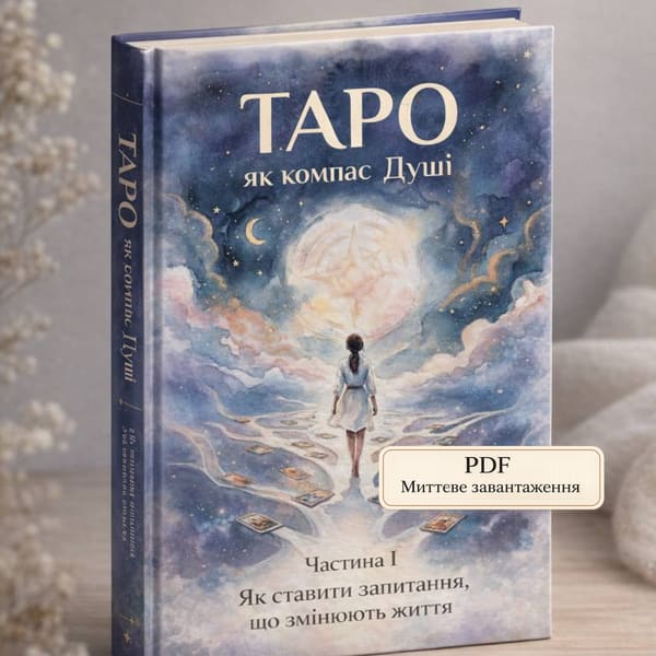 "Таро, як компас Душі" Частина I: Як ставити запитання, що змінюють життя.
