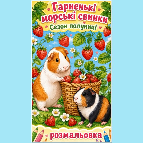 Гарненькі морські свинки Сезон полуниці