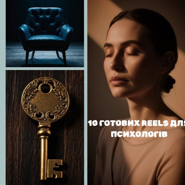 Відео для Психологів (10 відео для Reels, Shorts, TikTok)