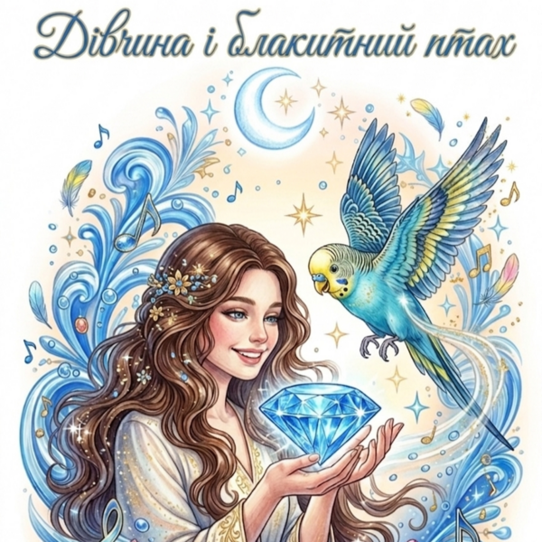 Авторська пісня Дівчина і блакитний птах