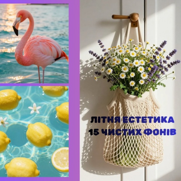 15 універсальних літніх фонів та шпалер (Sun & Sea Pack)